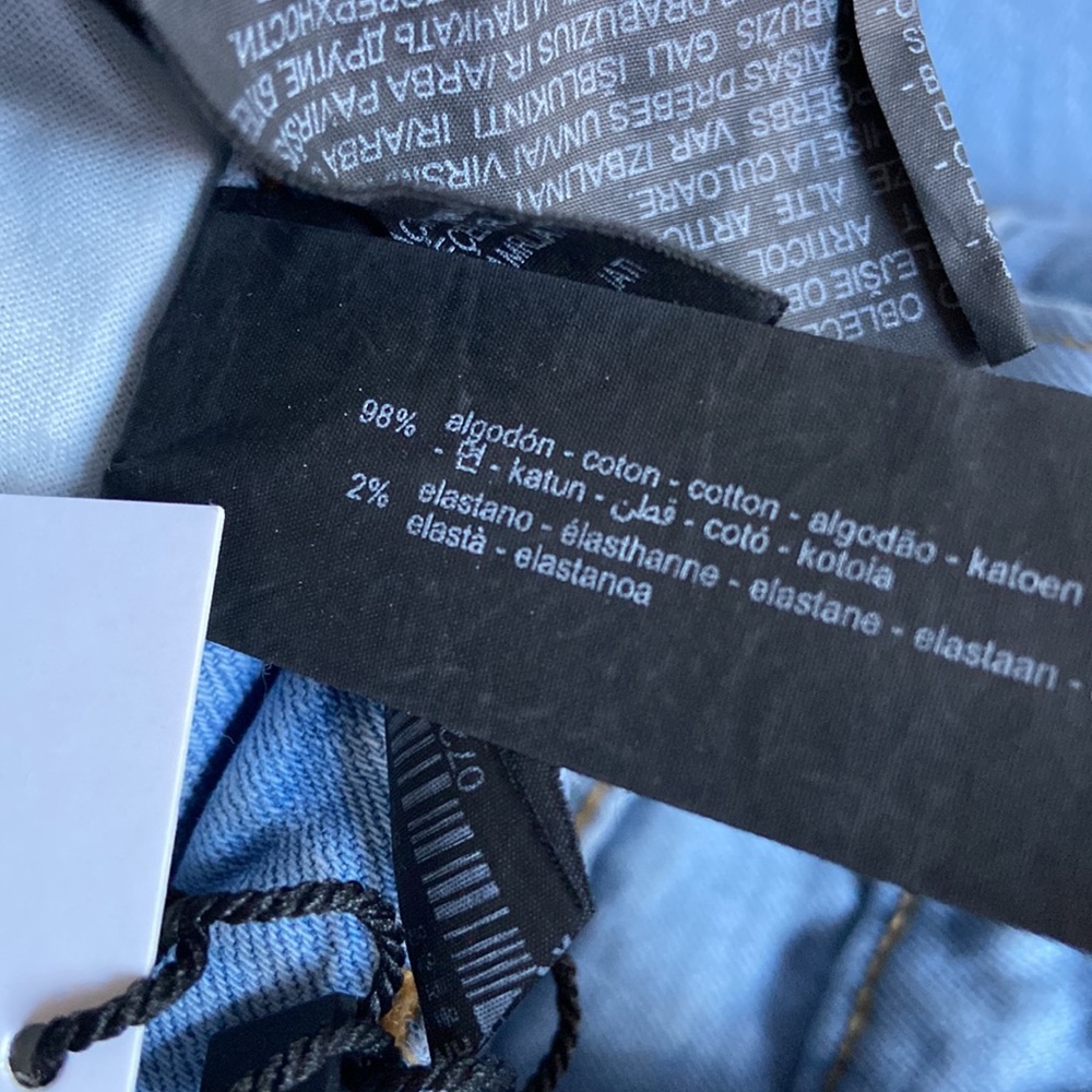 ZARA high rise skinny fit flare leg full length jeans blogger favorite - Picture 3 of 9